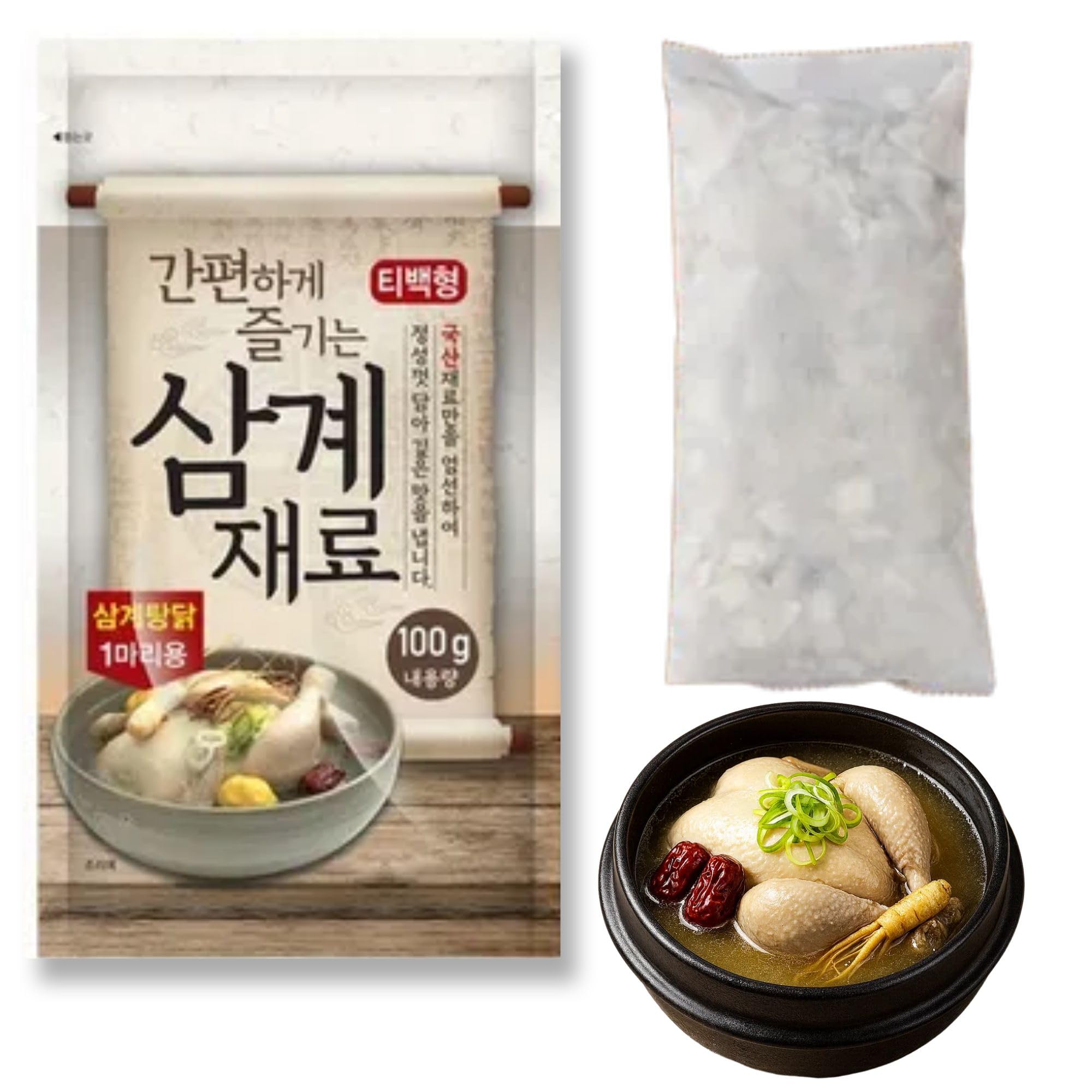 Amazon.com : Samgyetang Herb Kit Tea-Bag Type - Easy Korean Chiken