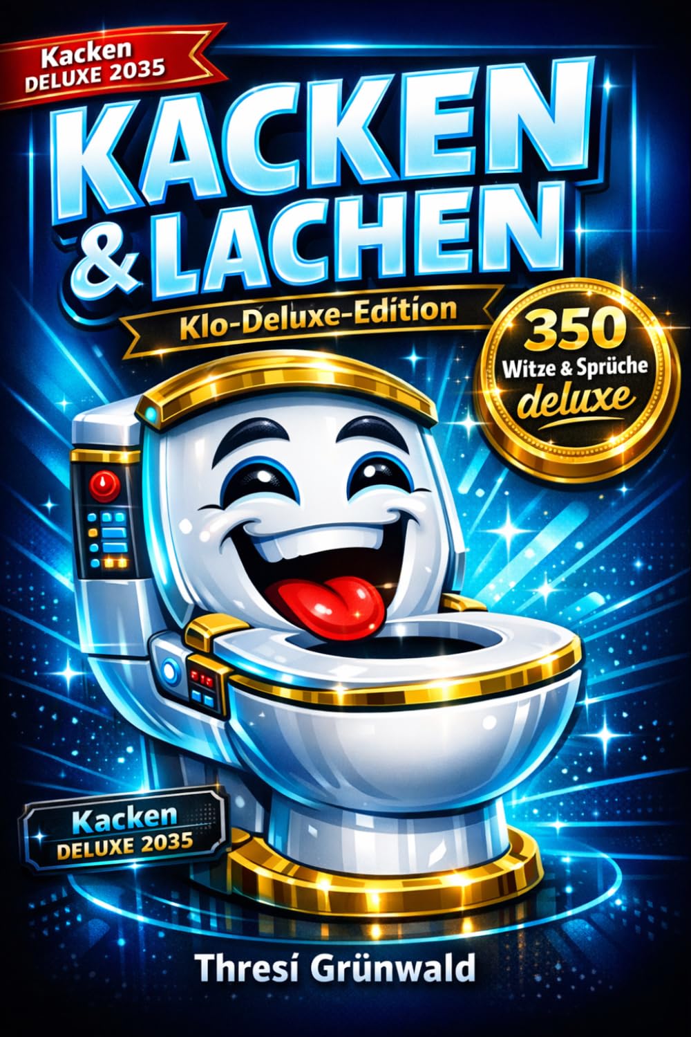 KACKEN & LACHEN Klo-Deluxe-Edition 350 Witze und Sprüche Deluxe Klohumor Witze Sprüche Lustiges Geschenkebuch