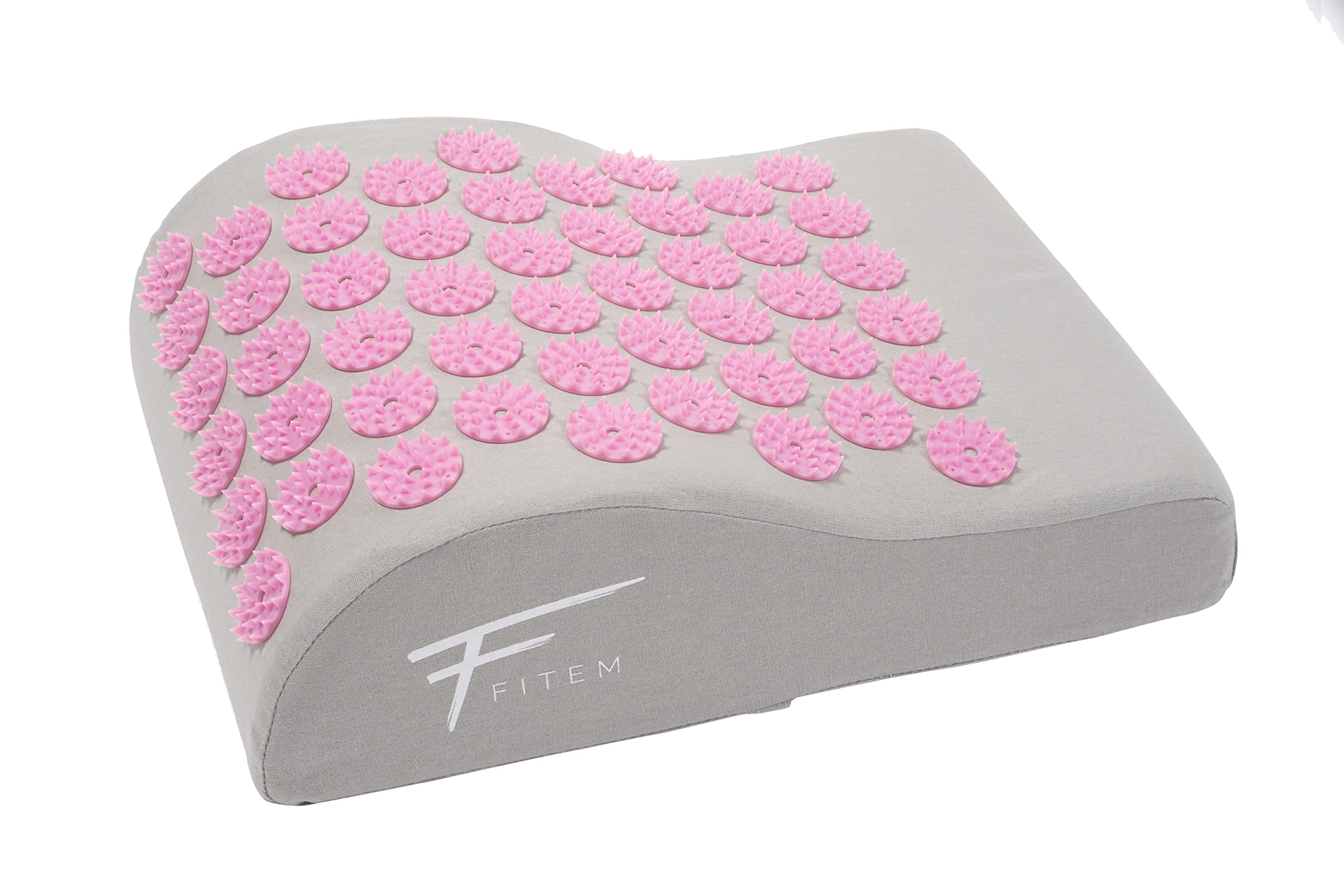 Fitem Tappetino per Digitopressione con Cuscino per Massaggio e Relax, Supporto per Schiena e Collo, Ideale per Yoga, Pilates e Recupero, Favorisce Benessere e Riposo a Casa