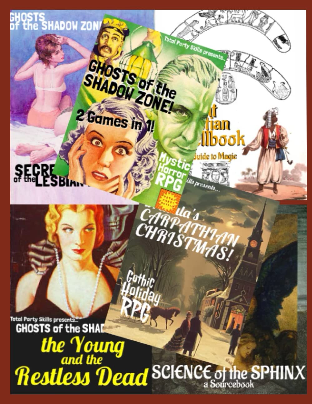 Classic Horror Tabletop Collection: by Total Party Skills