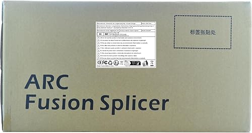 Miniatura 10 de Empalmador de fusión de fibra óptica ARC de alineación de núcleo (con electrodos de 5 pares+2 baterías+kit de cuchilla de fibra) Máquina de