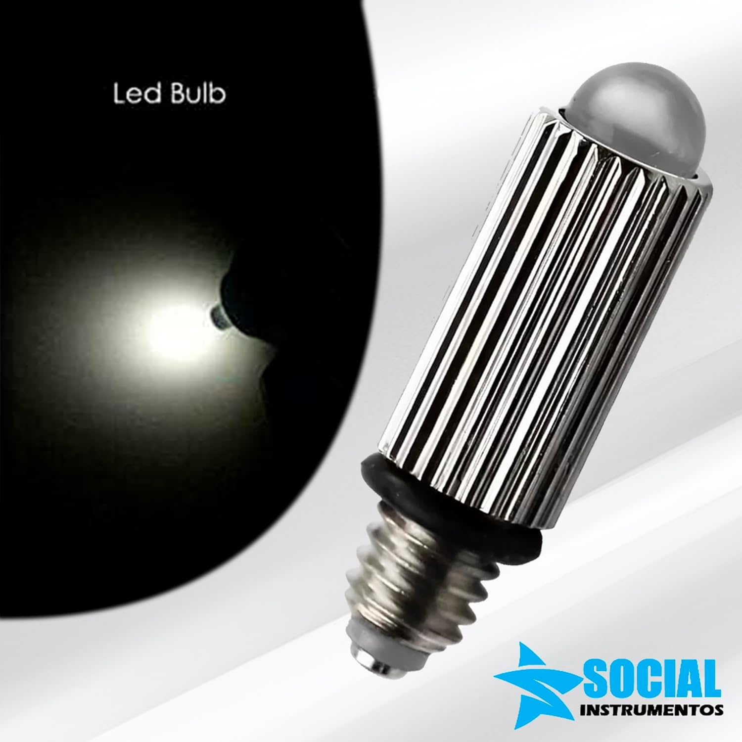 Halogen Replacement 5 Pcs Bulbs Compatible with All Otoscope LED Replacement Bulbs 2.5v Lamp