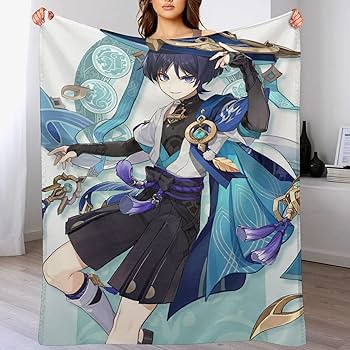 原神　ブランケット Amazon｜Wpunwen 原神 ブランケット 毛布 稲妻 放浪者 毛布