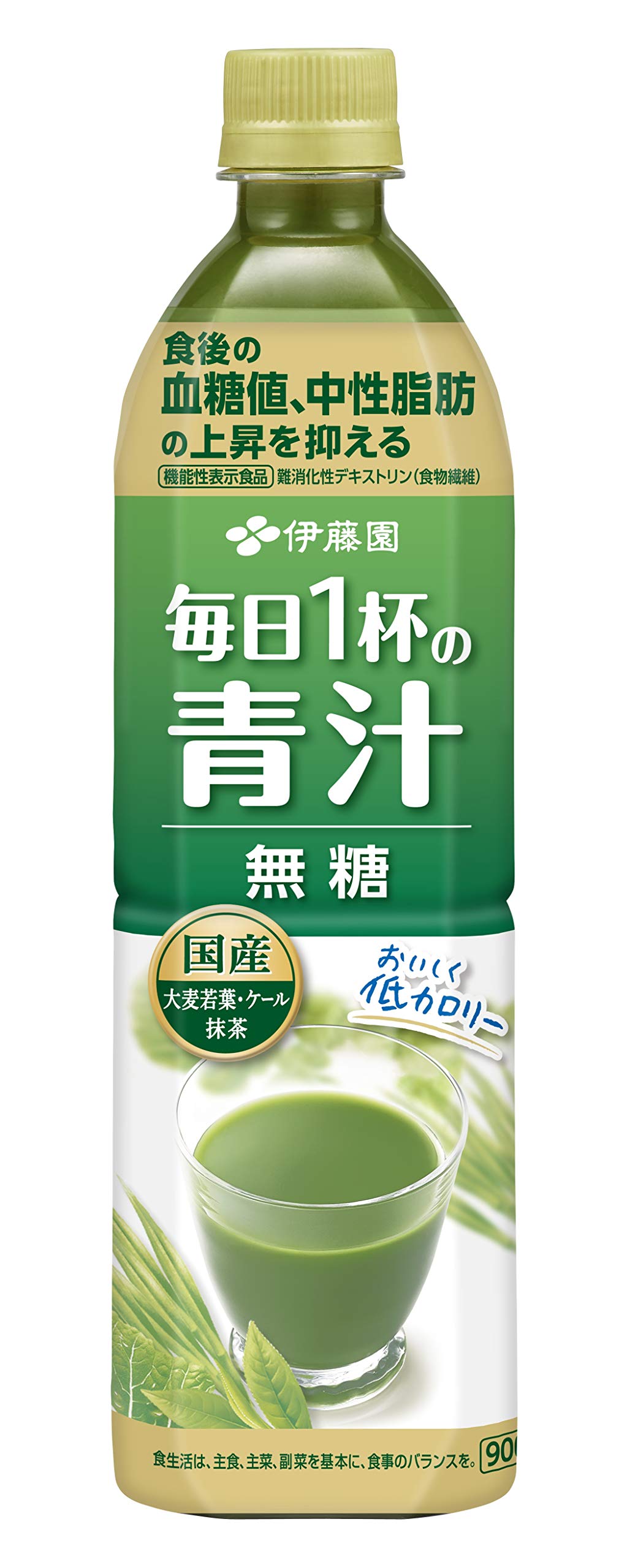 Amazon.co.jp: 伊藤園 毎日1杯の青汁 無糖 900gPET×12本入 : 食品