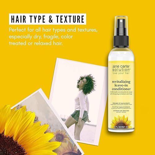 Miniatura 4 de Solución acondicionadora y revitalizante sin enjuague Jane Carter, 8onzas