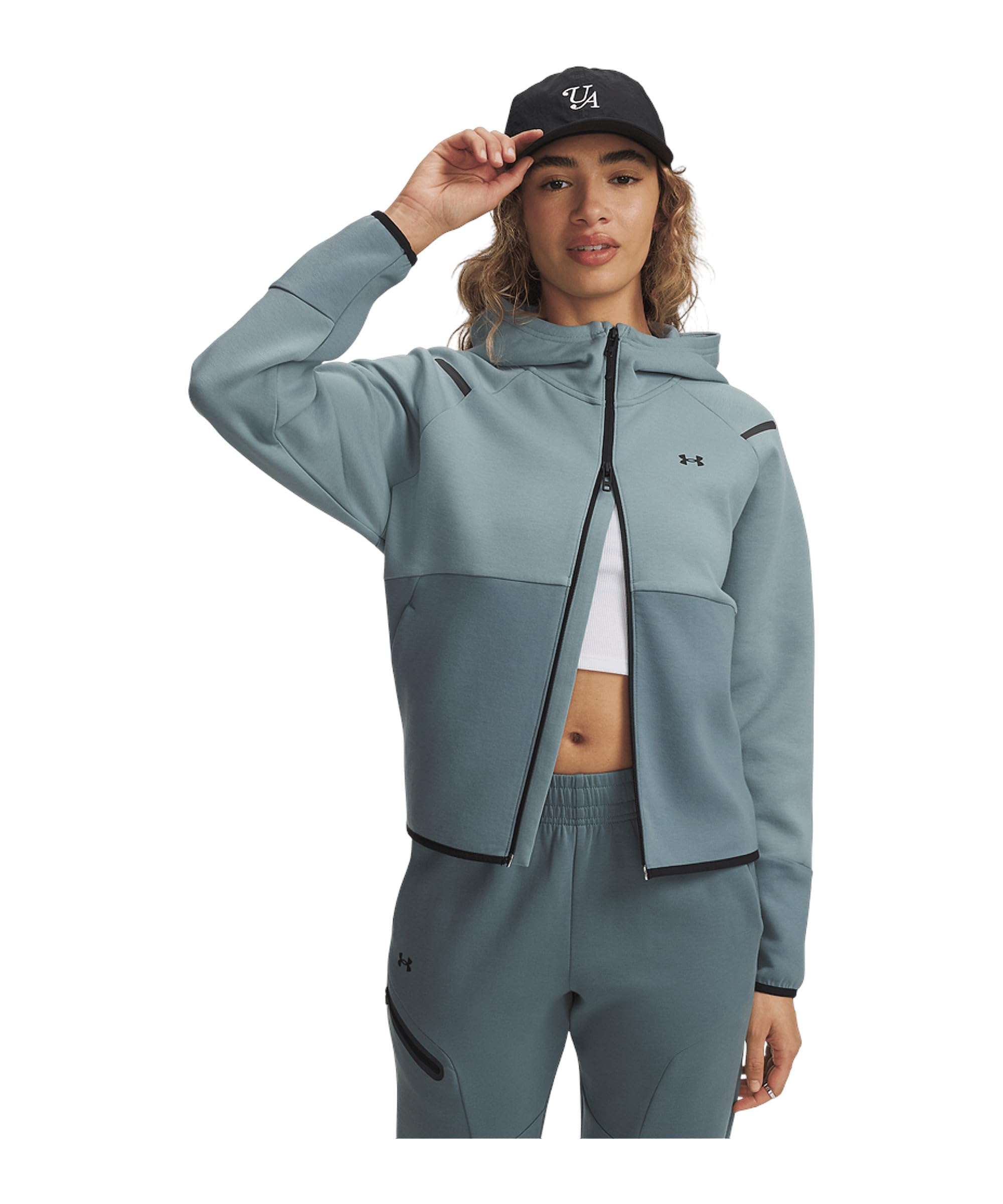Under Armour Unstoppable Fleece FZ Ceket Kadın-yetişkin