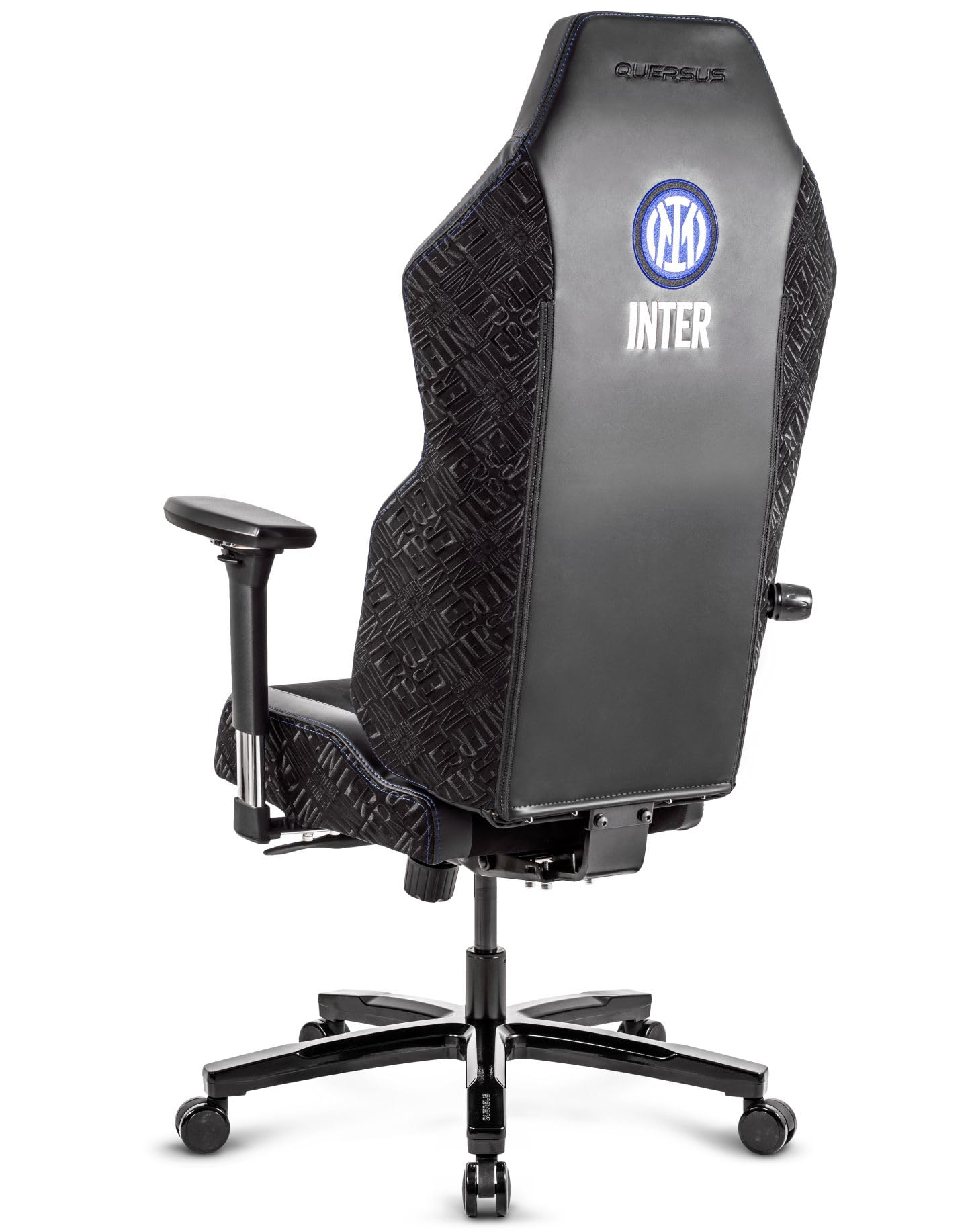 Quersus Chaise Métal Simili Cuir Suède Universelle