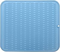 Vista 38 de MicoYang Tapete de Silicona para Secado de Platos para Múltiples Usos, Fácil de Limpiar, Ecológico, Tapete de Silicona Resistente al Calor