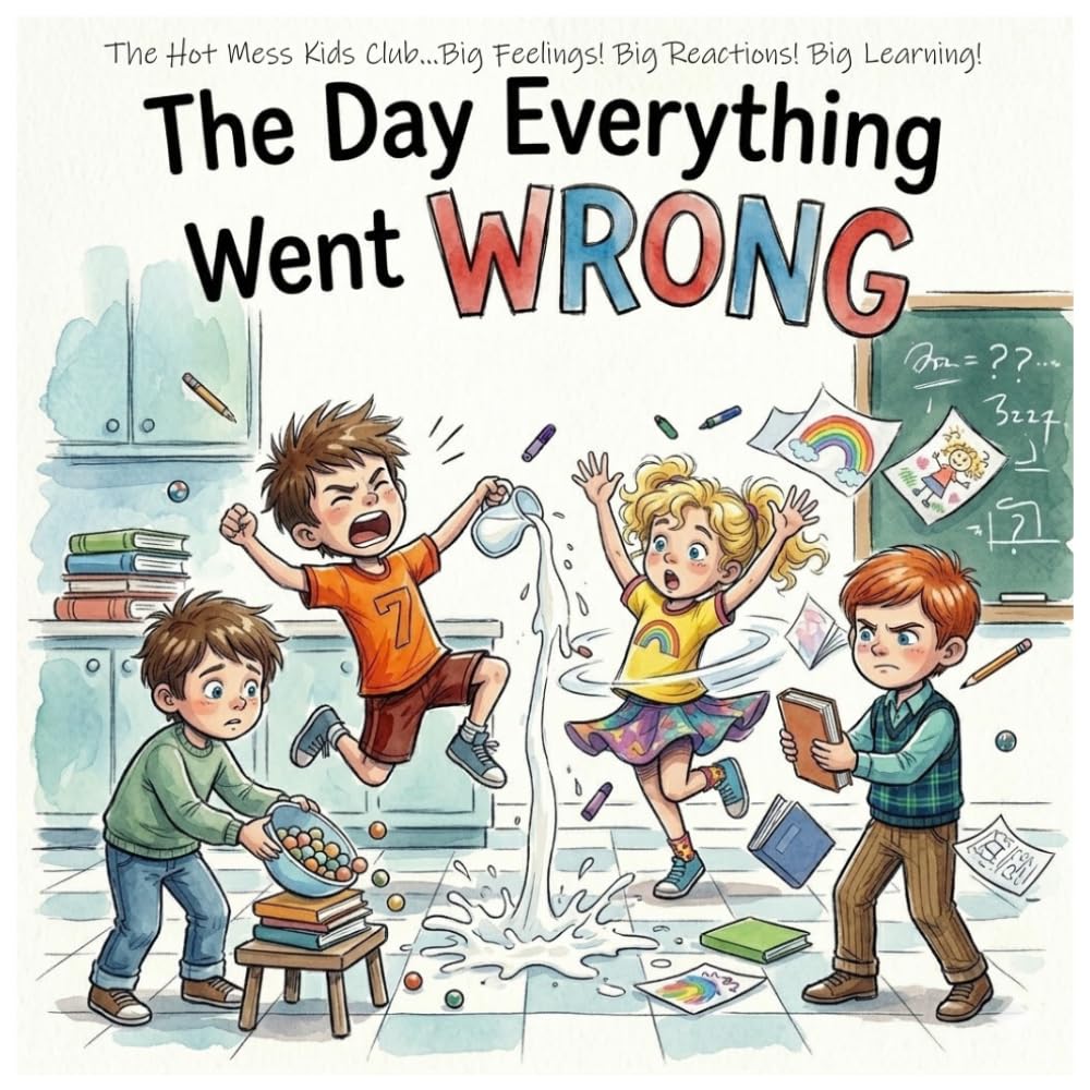 The Day Everything Went Wrong: A Funny Story About Big Feelings, Friendship, and Different Personalities: A Silly and Heartwarming Children’s Book ... Teamwork, and Getting Through Tough Days