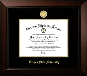 Southern New Hampshire University Diploma Frame – Black Cherry, Gold Embossed, 11x8.5", Officially Licensed