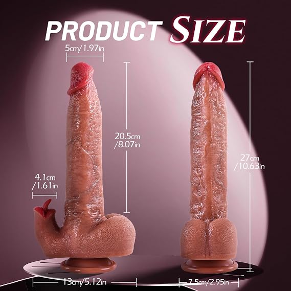Toys for Adulthood Women Juguetes Xeso para Ambos Dilldo Flexible 10.63 Dick 68i5ik4