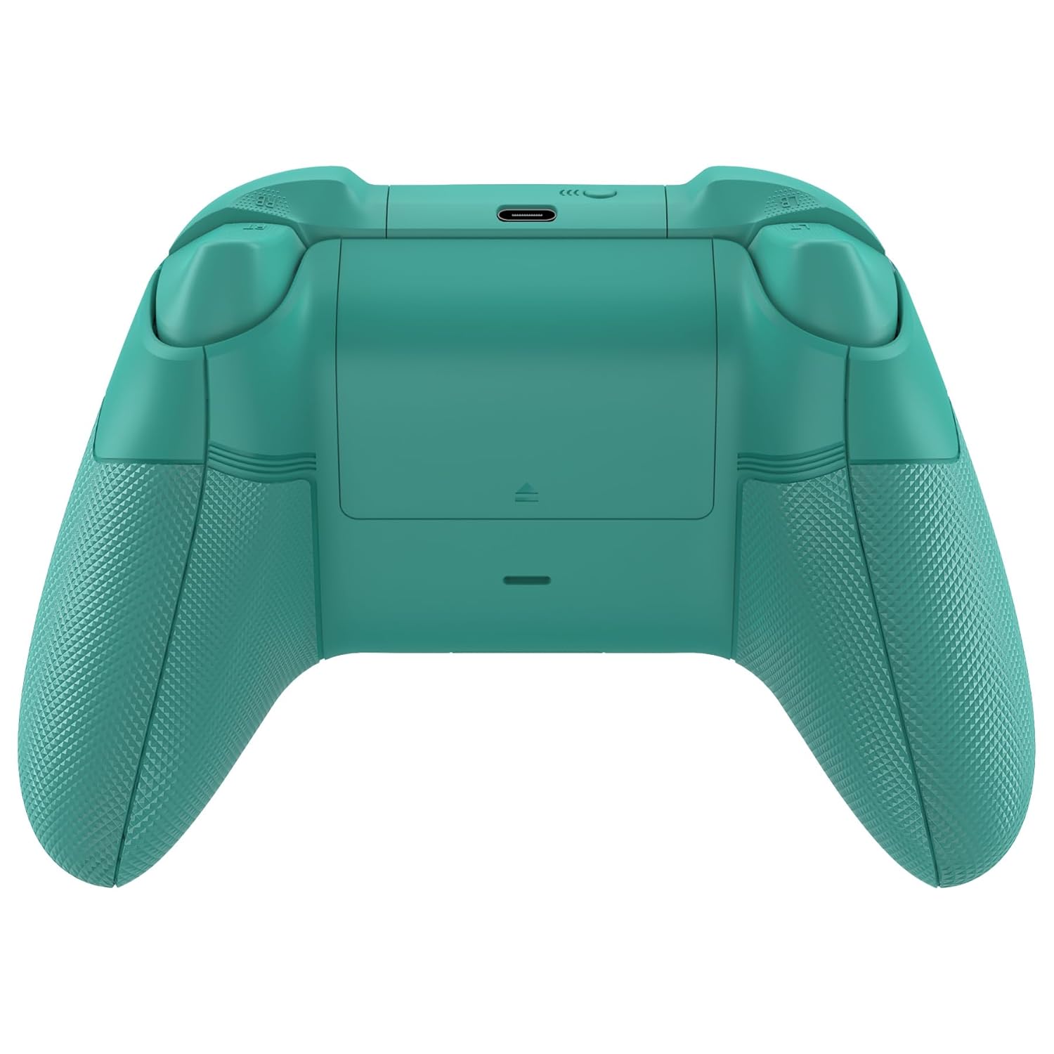 eXtremeRate ASR Version Performance Rubberized Full Set Shell Buttons for Xbox Core Controller, Redesigned Grip Diamond Texture Handles Backplate Case for Xbox Series X & S Controller - Jade Dragon