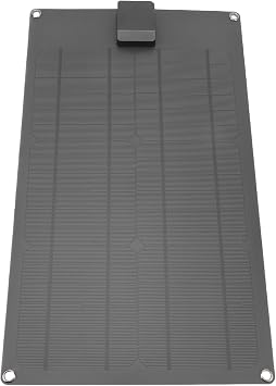 Marhynchus Solar Panel Car Battery Charger, Monocrystalline 30W Portable Maintenance for RV, Boat, Motorcycle Batteries