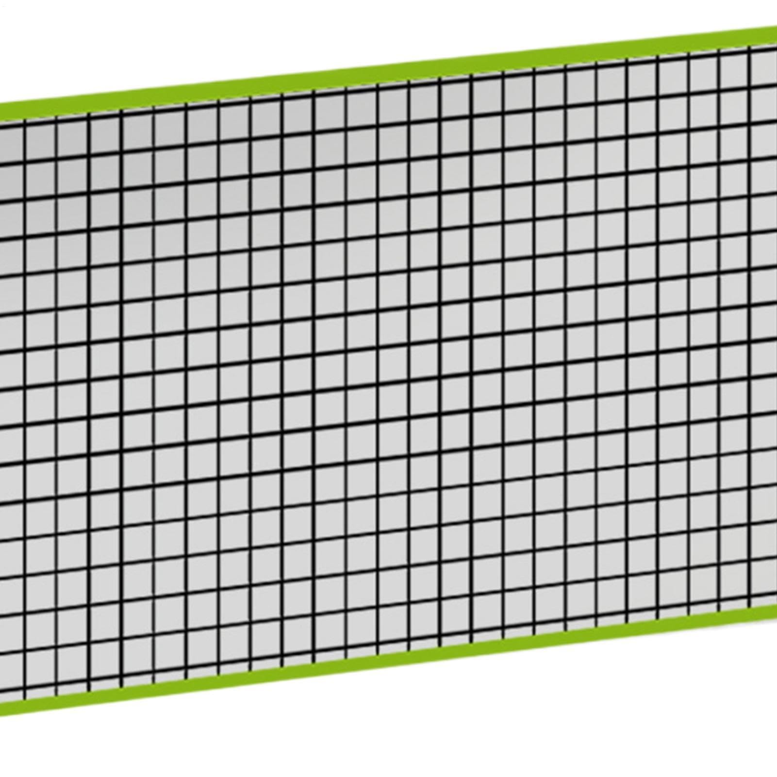 Red De Bádminton del Jardín | Malla Recambio para Juego Pickleball | Red Voleibol sobre Césped | para Jardín Trasero, Patio, Entrada De Vehículos, Camping, Escuela Y Picnic