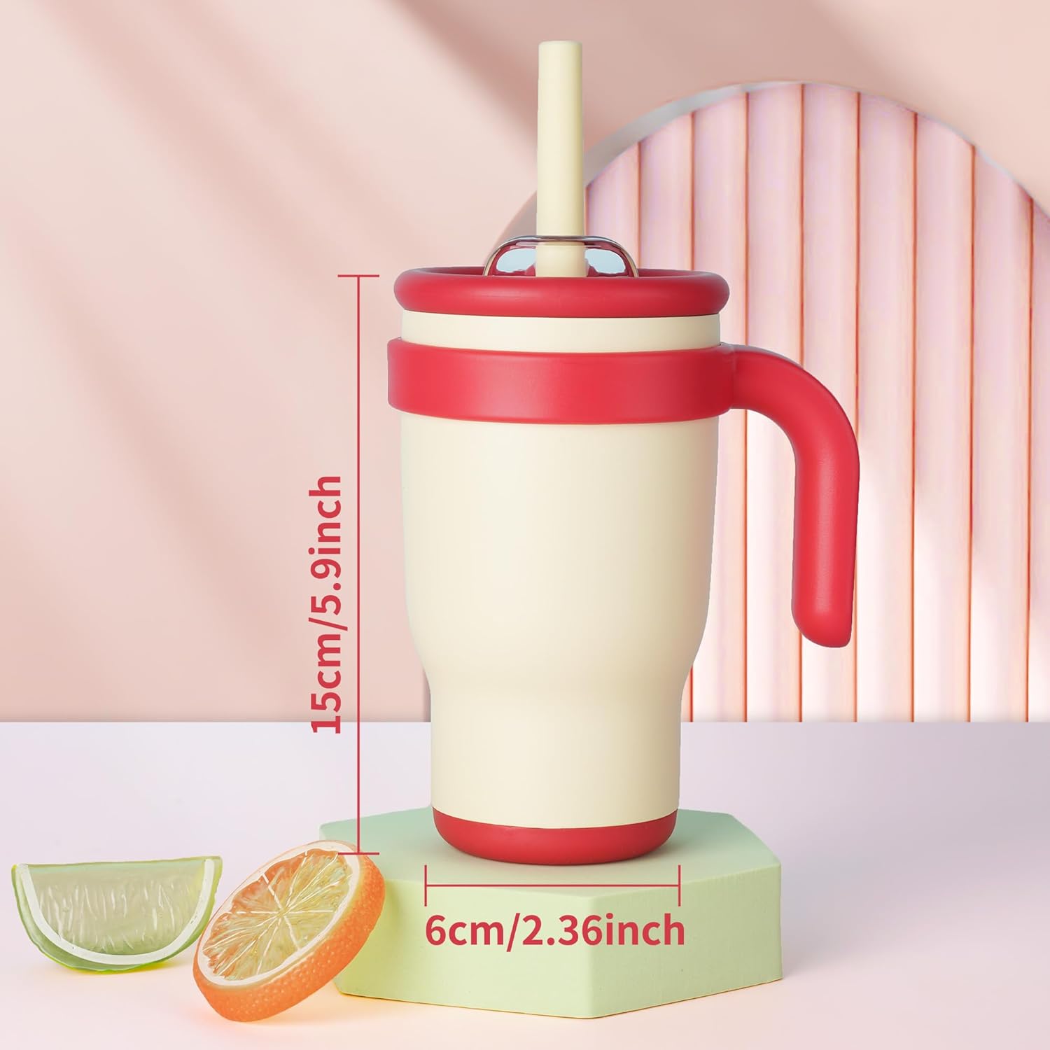 14oz Toddler Sippy Cup Vacuum Insulated Stainless Steel Kids Cup with Handle, Spill-Proof Straw, Leak-Proof Travel Cup for Home or On-the-Go - Image 7