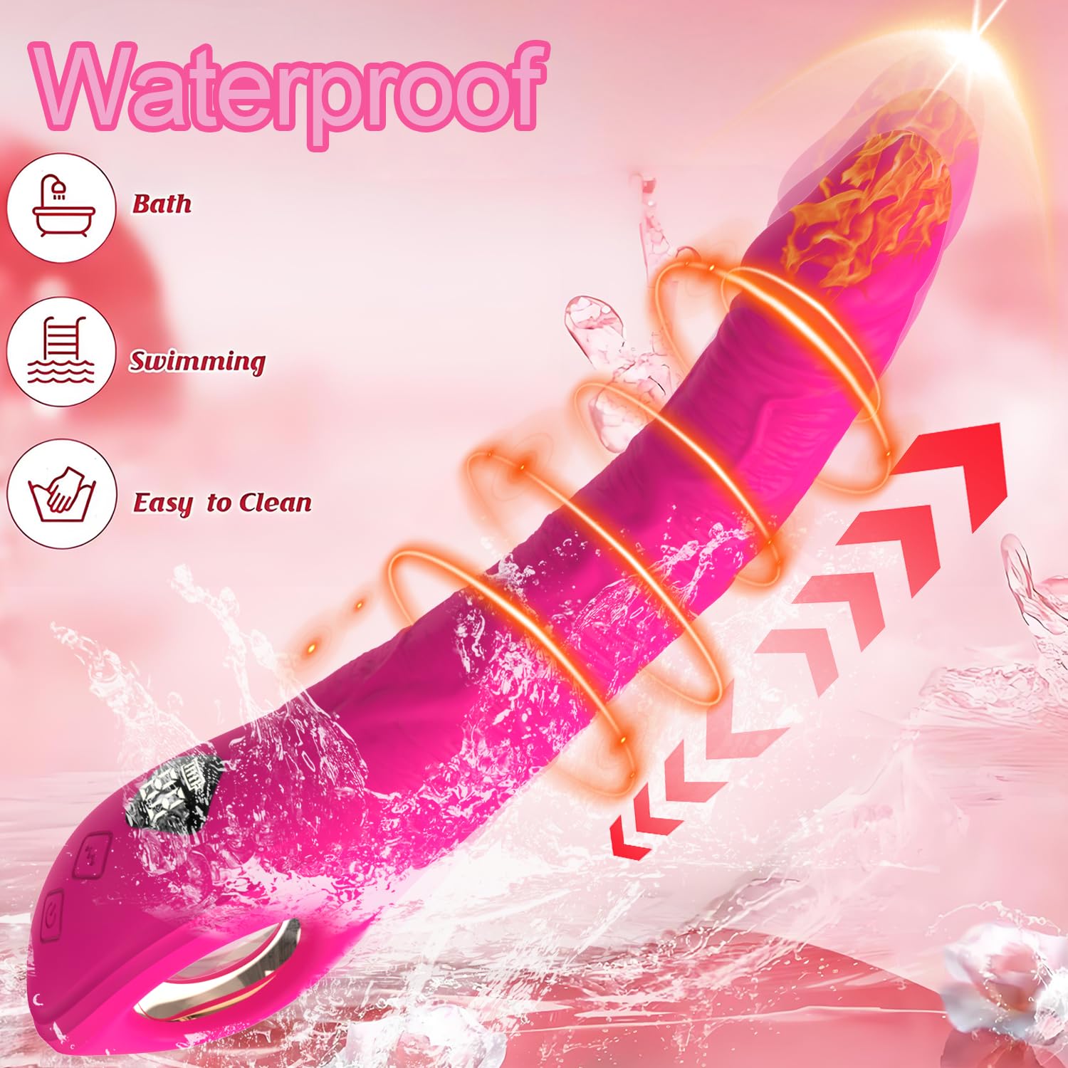 Vibratoreper Donna Professionale Wireless Punto G Squirting Sexytoysys Coppia Ovetto Vibrante Telecomando Sex Toys Vibratore per Uomo Sex Toy Vibratoriper Donne Dildo Realistico 8 Modalità, A26050603