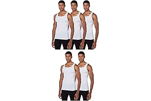Hanes Men's 5-Pack ComfortBlend Tank