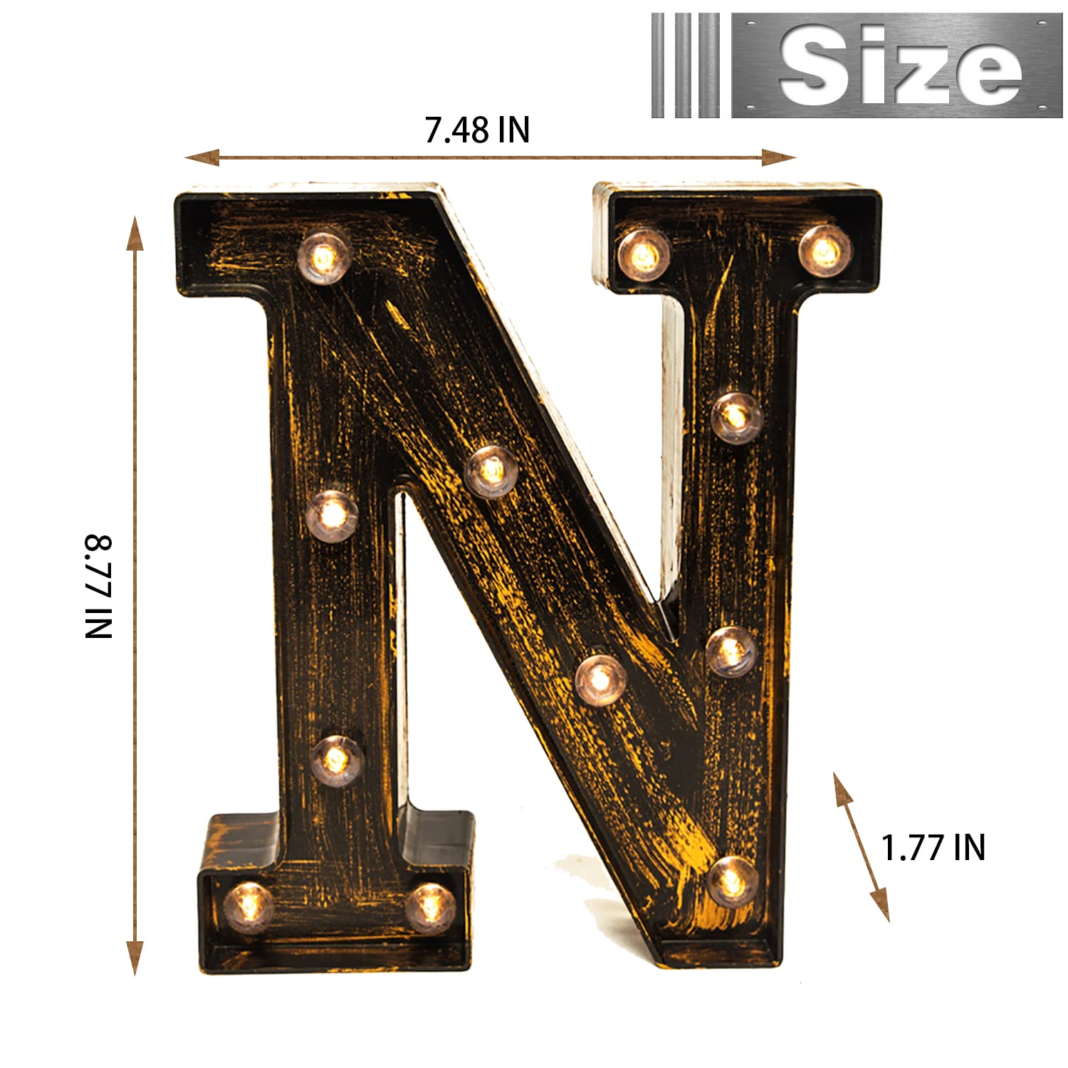 Lettres Lumineuses LED Pour Chapiteau - Lettres De L'alphabet S - Pour Mariage, Fête D