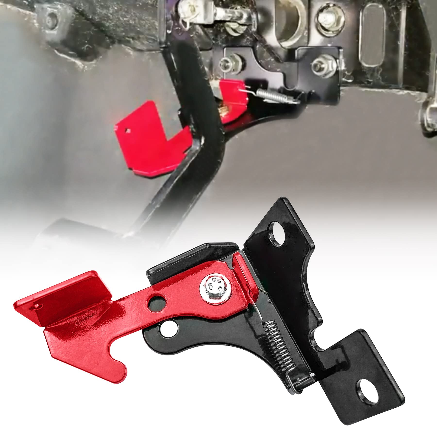 Bigg Red Rear Parking Brake Shoe Fitting Kit - Compatible With Land Rover Freelander 2006 To 2014 13 thumbnail image