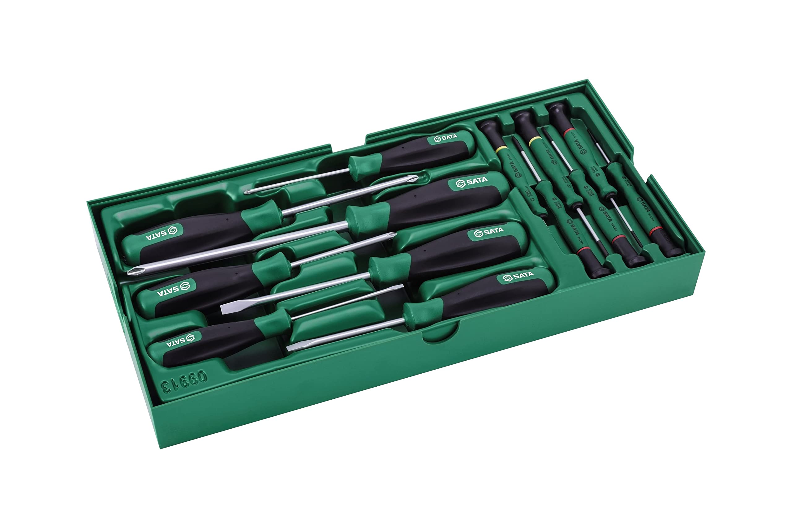 SATA ST09913SJ 13 Pz. Juego de Bandeja de Destornilladores Combinados
