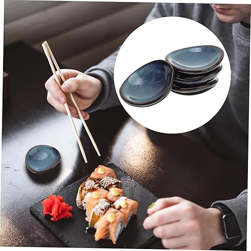 Miniatura 4 de Organizador de cerámica para palillos de cerámica, soporte para cucharas, soporte para palillos, suministros de cena, palillos, palillos, estantes