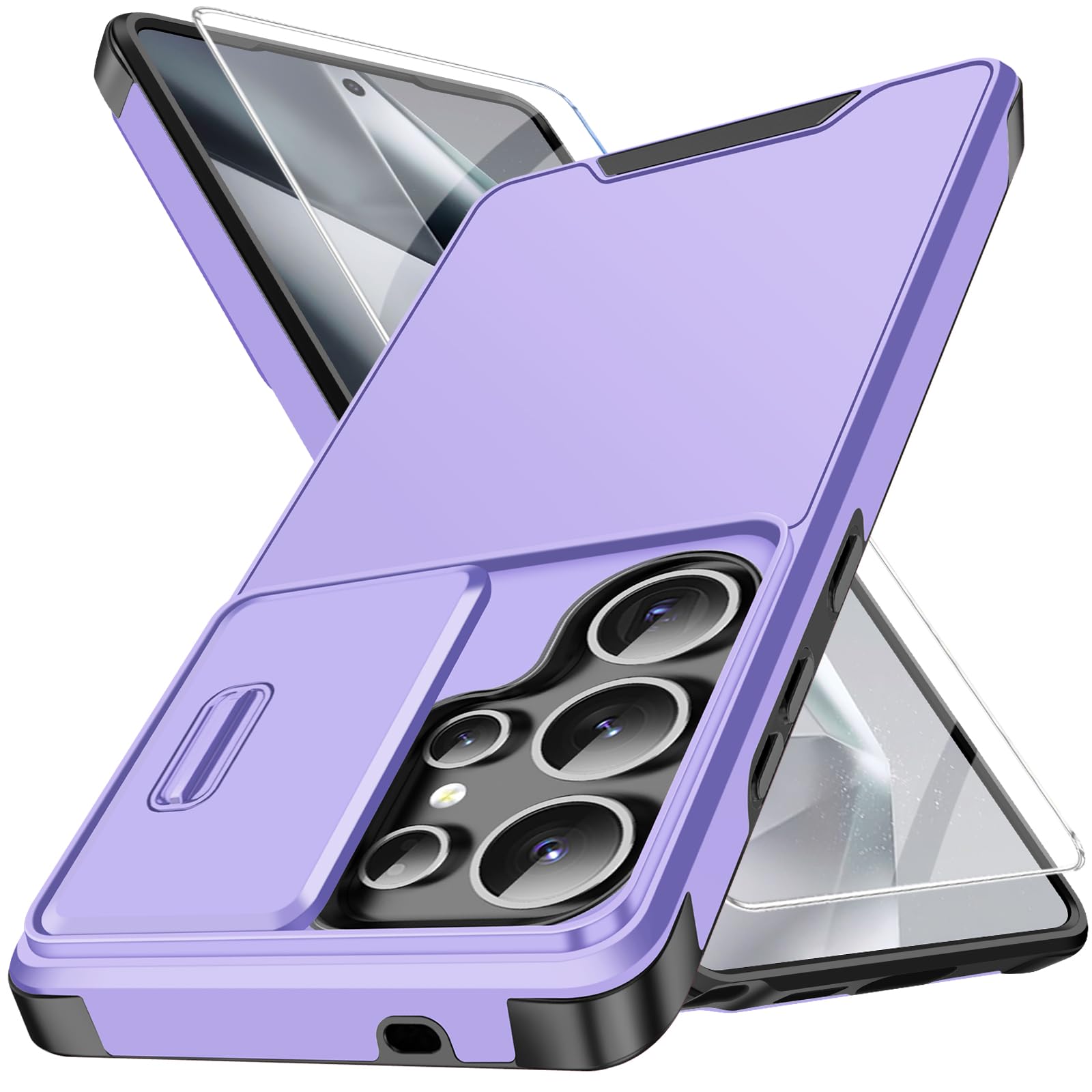 Coque Samsung S24 Ultra résistante aux chocs avec cache objectif - 8