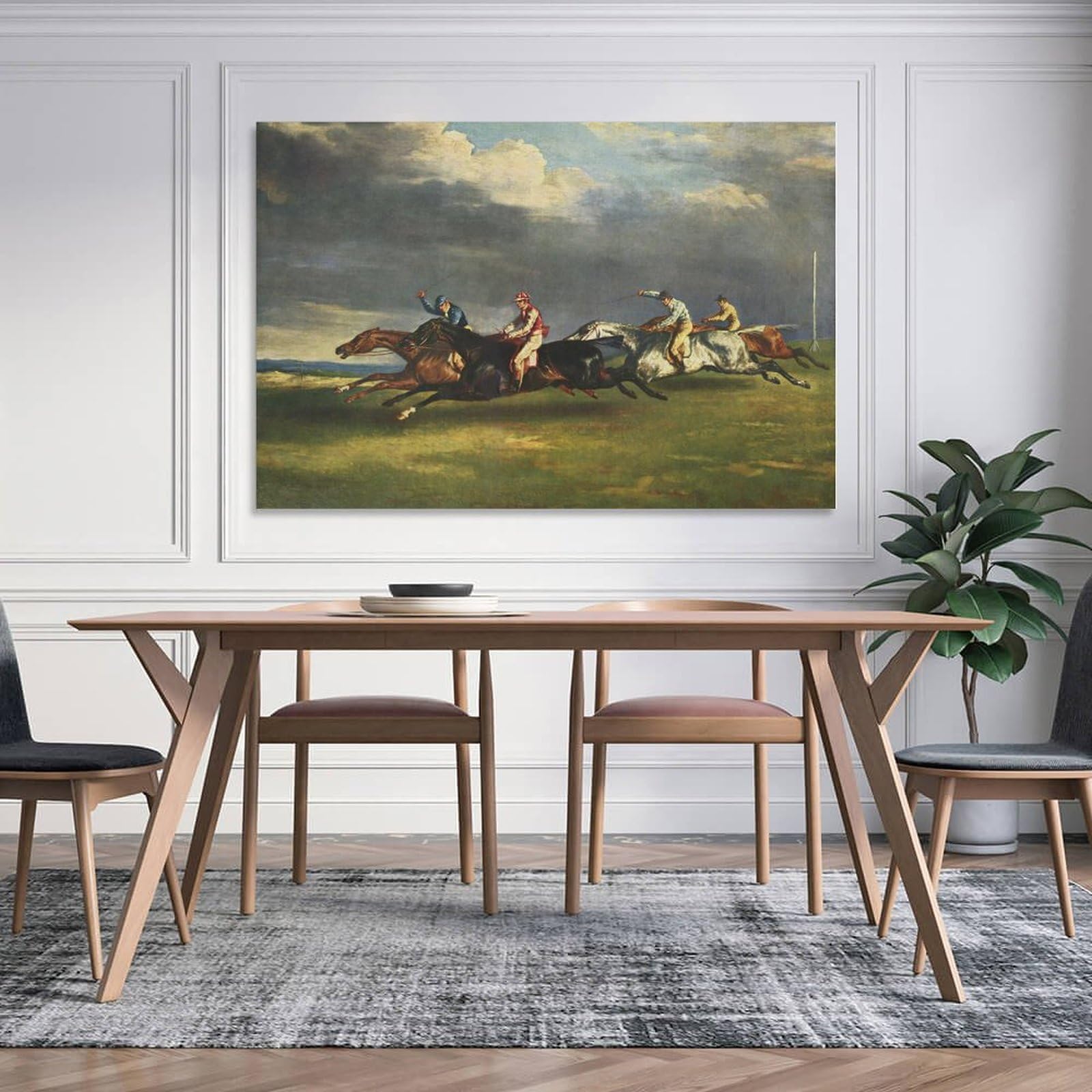 Amazon.co.jp: 絵画家ポスターロマン派の画家テオドールジェリコー