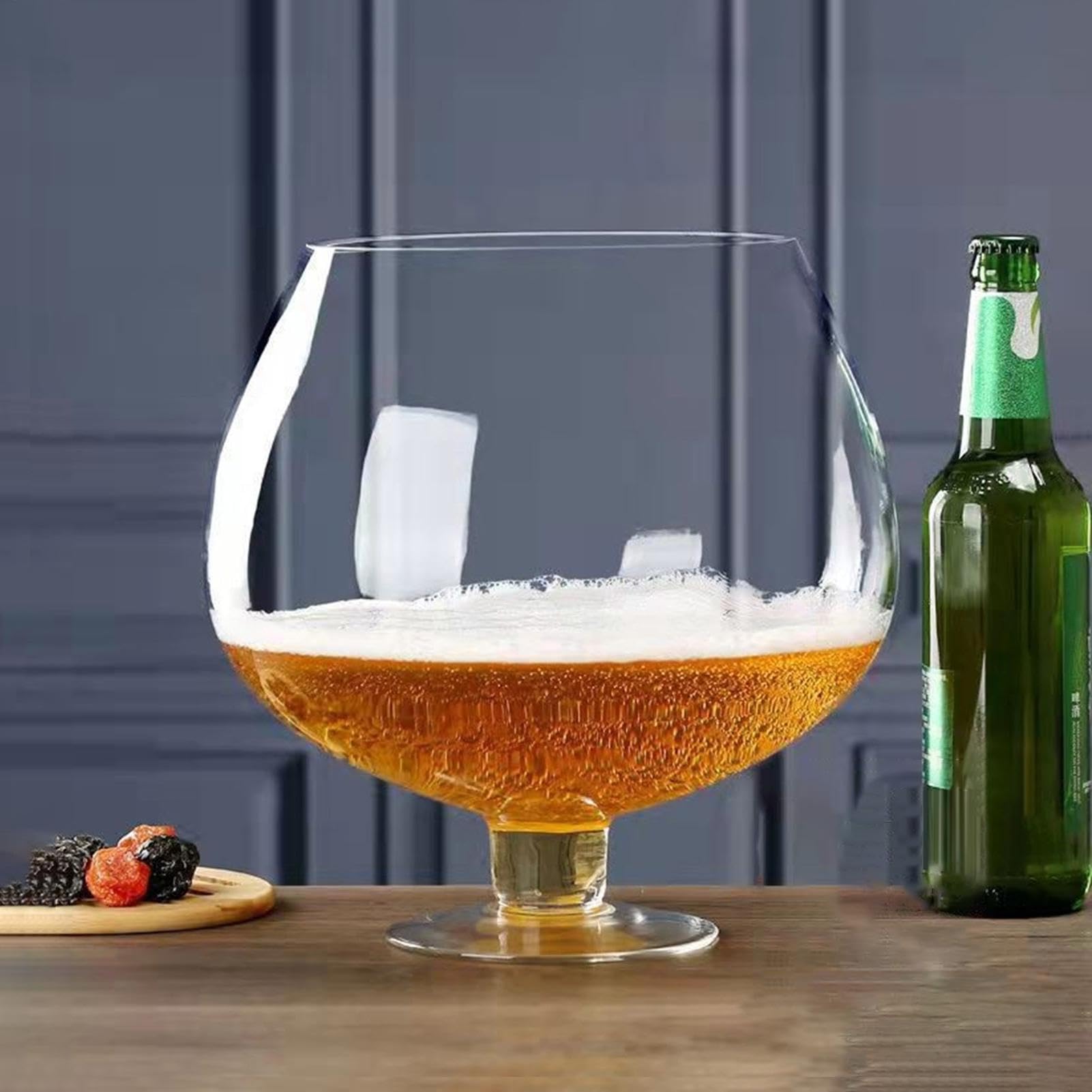 Boccali da birra in – calici da birra, grandi bicchieri da champagne | Enorme calice creativo, grande boccale da birra tradizionale per casa, ufficio, matrimonio, feste