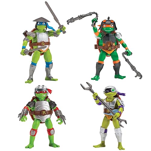 Teenage Mutant Ninja Turtles Mix N Match Armored Turtles 4pk