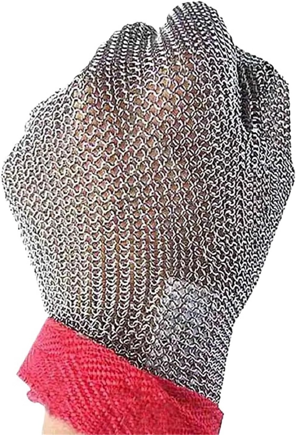 304 Stainless Steel Mesh Gloves - Cut Resistant Butcher Protective Gloves for Meat Processing