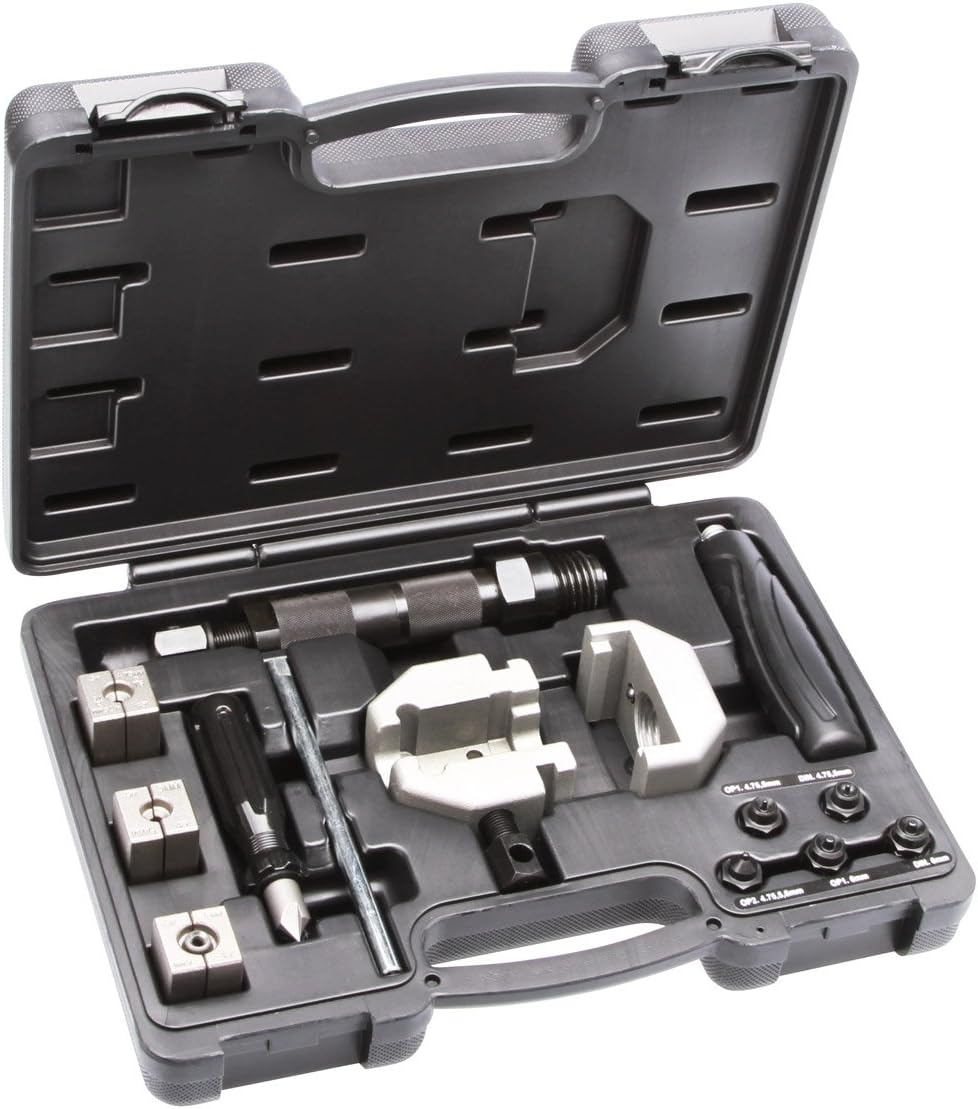 SuhoFutus Bremsleitung Bördelgerät Set - Komplettes Werkzeug Für Bremsleitungen