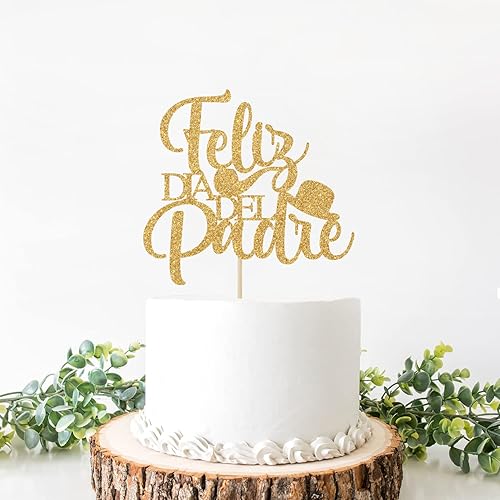 Miniatura 5 de Feliz Dia Del Padre - Decoración para tarta, decoración del día del padre, Feliz Cumpleanos Papa, Best Dad Ever, decoración de fiesta de cumpleaños