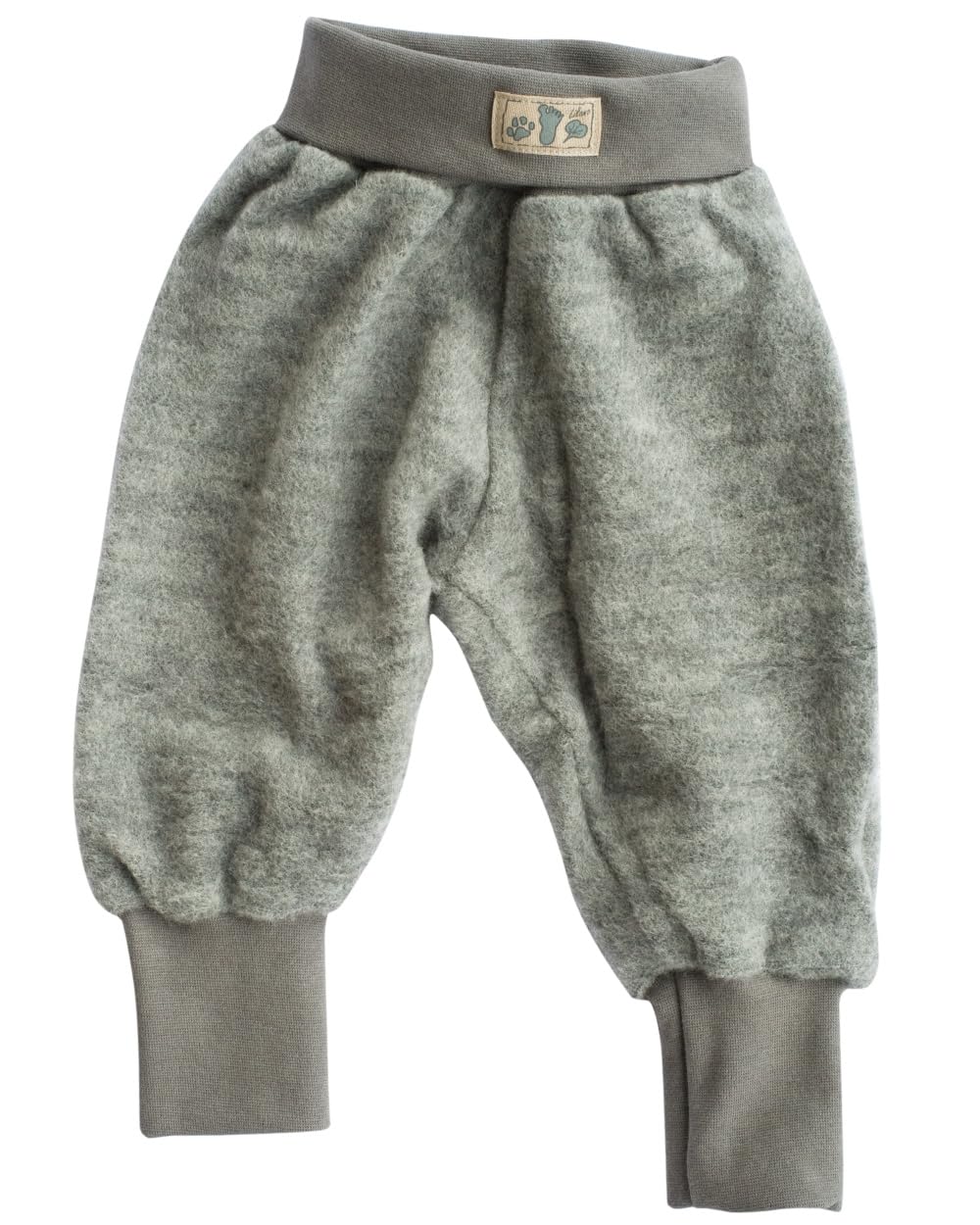 Lilano, Baby Hose Wollfrottee Plüsch, 100% Bio Wolle (kbT)