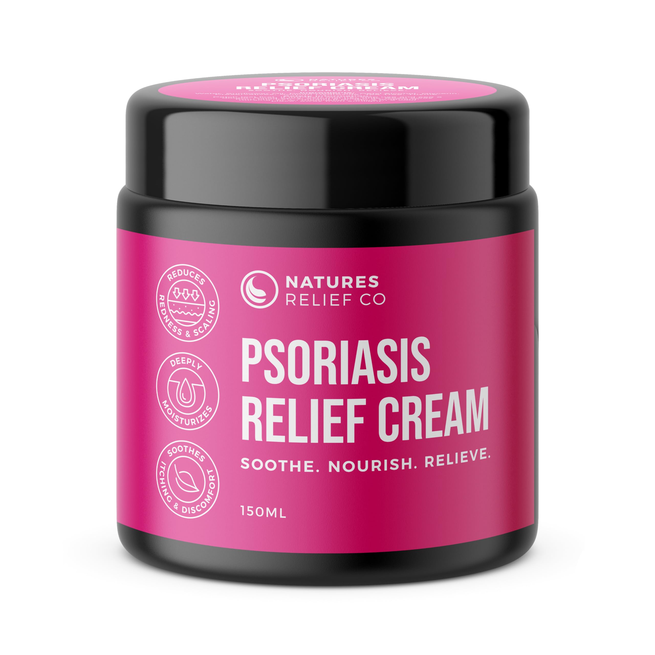 Psoriasis Relief Cream | Soothes Redness & Itching | Moisturizes & Restores | Fast Absorbing, Non-Greasy for Smooth, Healthy Skin |150ml