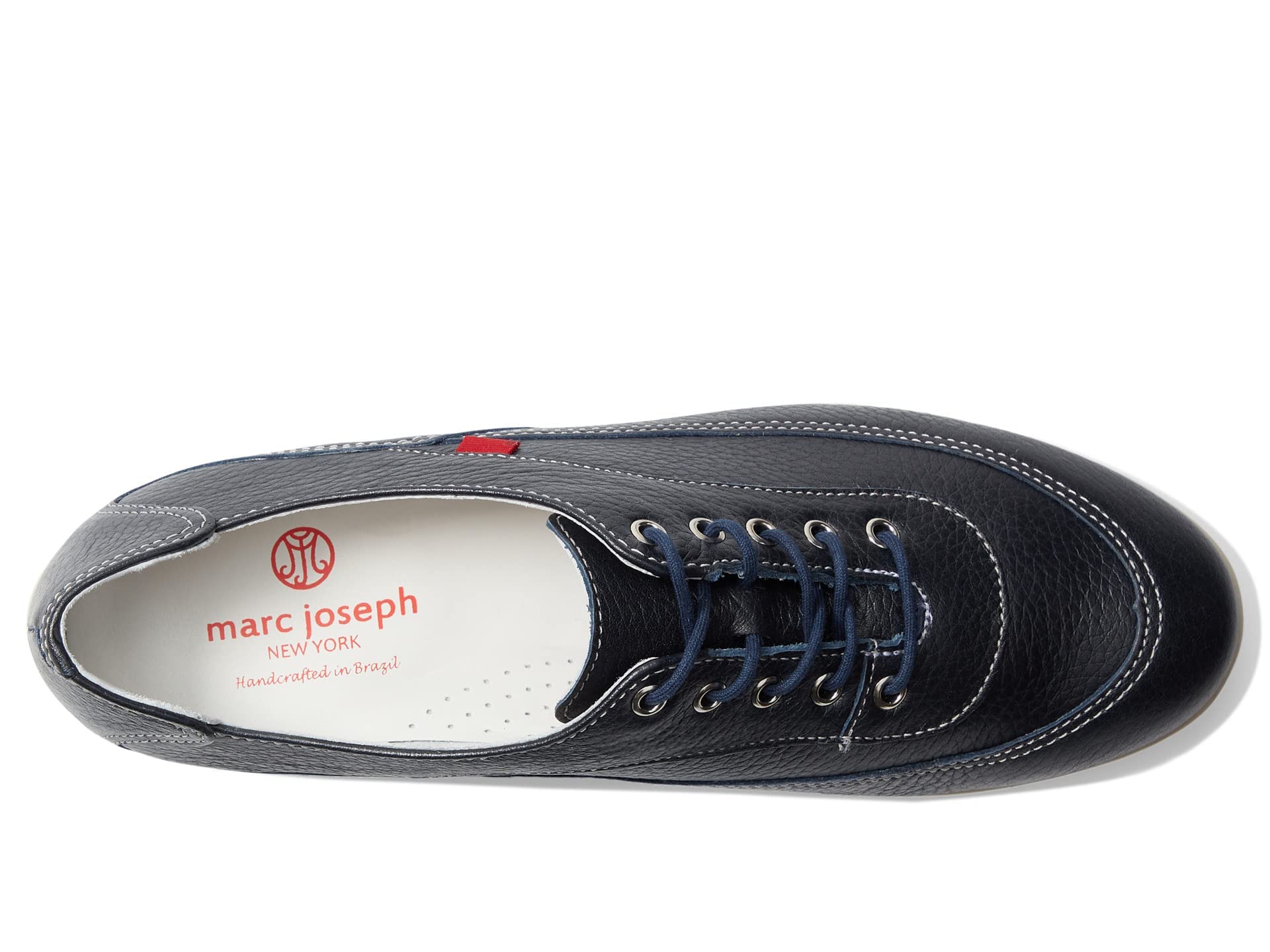 Marc Joseph New York Womens Hampton Golf Navy Pearlized Grainy 6 M