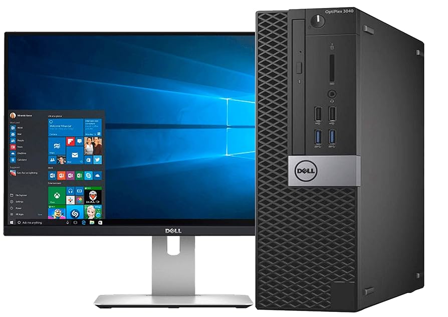 Dell OptiPlex 3040 Small Form Factor PC, Intel Quad Core i5