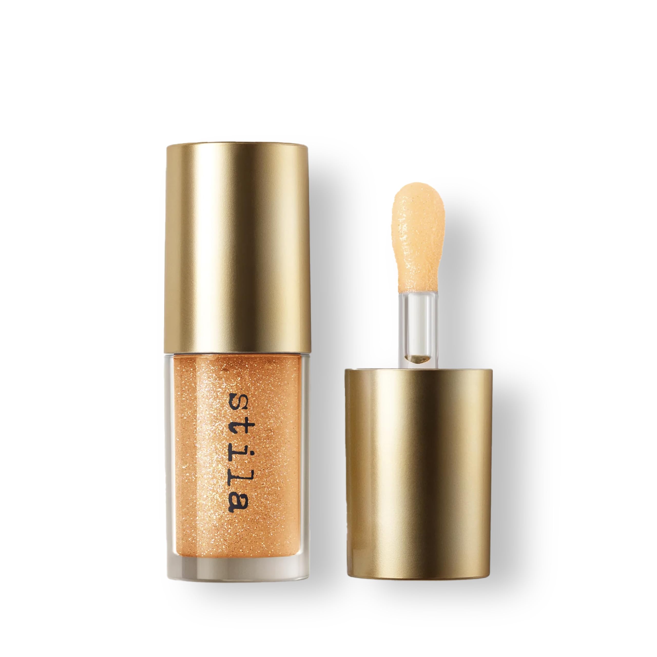 Stila Heavens Dew Lip Oil Galaxy – Gold Bronze with Shimmer – Cruelty Free Hydrating & Moisturising Lip Oil with Hyaluronic Acid & Jojoba Seed Oil
