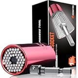 Super Universal Socket Tools Gifts for Men - Stocking Stuffers for Men&comma; Mens Christmas Gifts&comma; Cool Stuff Gadgets for Men Birthday Gifts for Dad Women Husband&comma; Socket Set with Power Drill Adapter