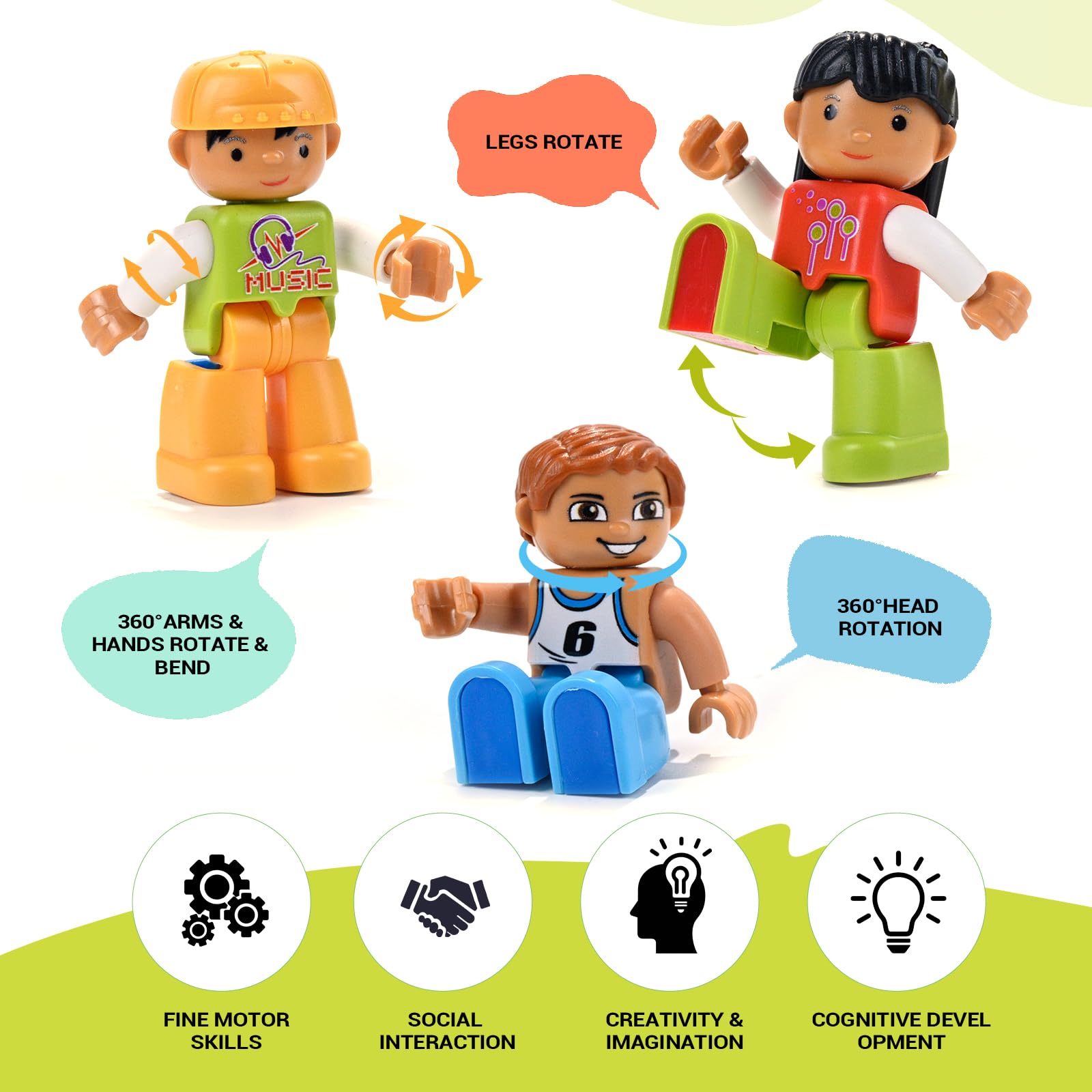【一回着用】【美品】【Lサイズ】【B'z✖Mr.Children】【UNITE】 Amazon.com: ZNZ Magnetic People Figures for Kids 4 Pieces Toys