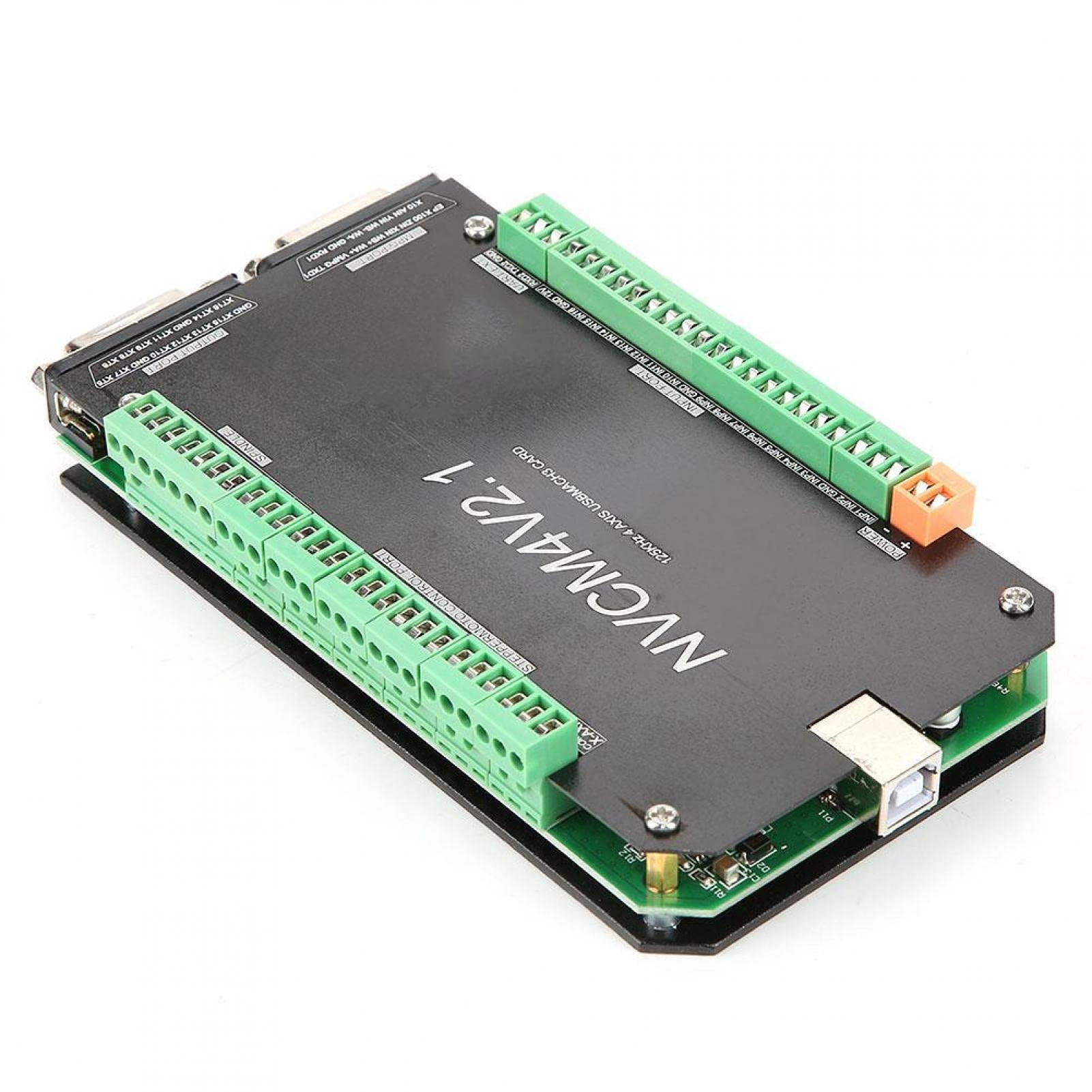 Contrôleur de Mouvement CNC, Contrôleur CNCN NVCM 4 Axes Carte D'interface USB MACH3 pour Moteur Pas à Pas