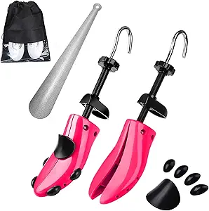 eachway Shoe Stretcher Shoe Trees,Adjustable Length & Width for Men and Women（For Women's 5.5-10