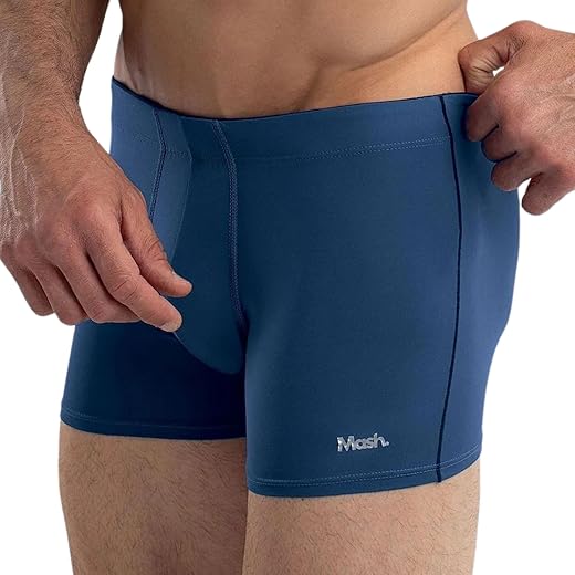 Cueca Boxer Mash Toque Gelado Poliamida Dry Fit Clean