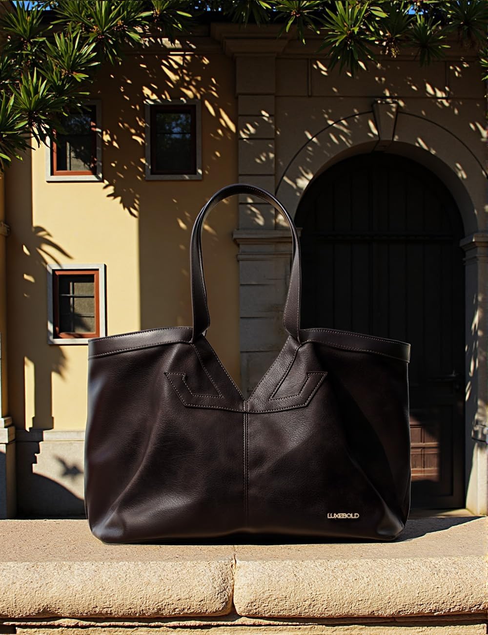 Oversize Tote Bag for Women Shoulder Purses Hobo Bag Weekender Handbag with Wallet