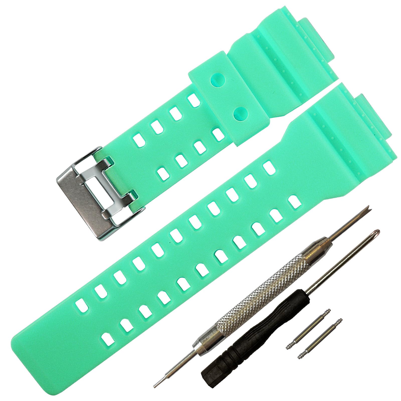 16mm G-Shock replacement watch bands for Casio G-Shock GLS-8900/GW-8900/GA-110/GA-100C/GA-120/GD-110/GLS-100