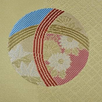 （新品未着用）想屋　正絹お召　月柄　証紙付　しつけ糸付　西陣織伝統工芸品 Amazon.co.jp: 御誂仕立 西陣織 八寸名古屋帯 証紙付き 絹100