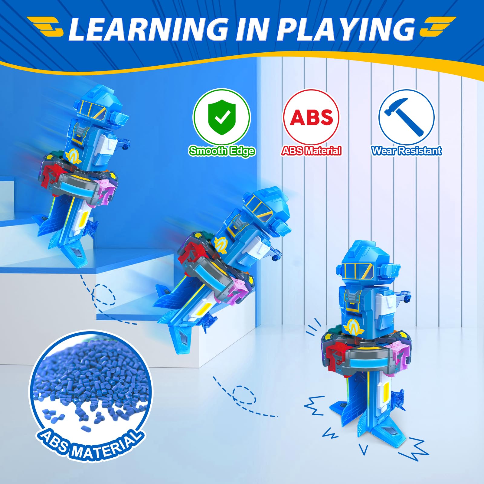 Super Wings 2-in-1 Super Pets Mini Base con Jett & Dizzy