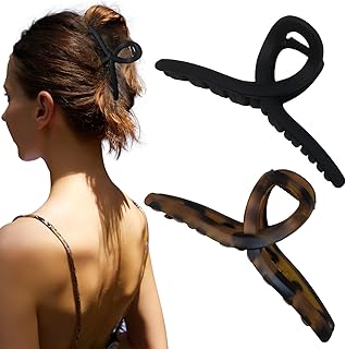 5 Inch Extra Large Claw Clips, 13 cm No Slip Matte Jumbo XL Hair