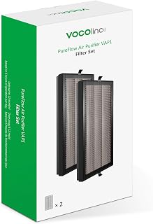 VOCOlinc True HEPA Replacement Filter HomeKit Air Purifer VAP1 (1Pair)
