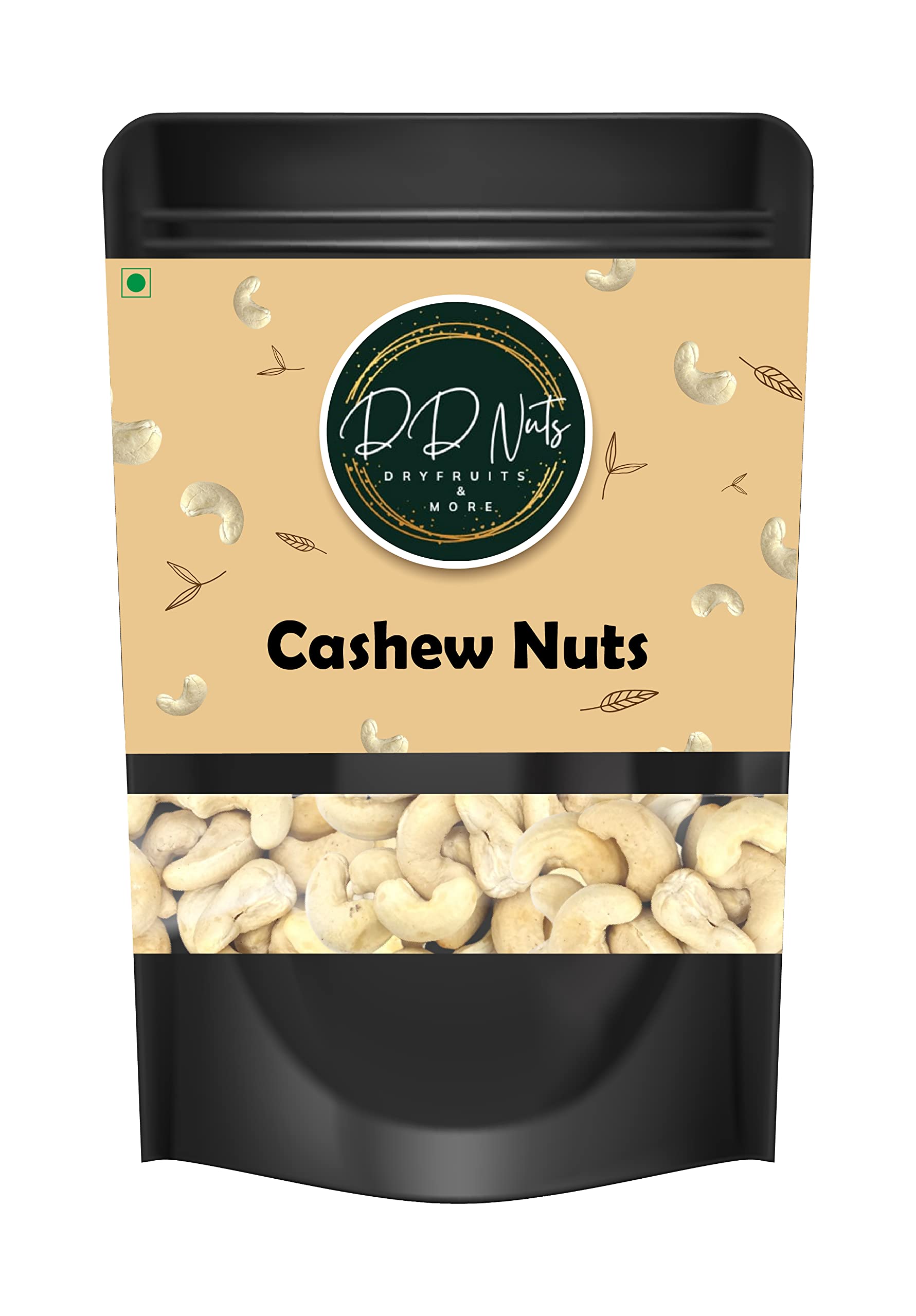 DD NUTS Organic Fresh Cashews 500gm - Big Size Raw Kaju | Crunchy Nuts | Rich in Fiber and Heart-Healthy Fats | Crunchy and Wholesome Nuts (500gm) (B0BVBYW6DJ) Amazon Price History, Amazon Price Tracker