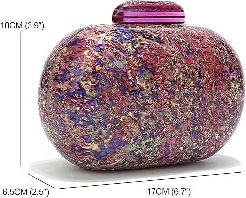 Miniatura 4 de Bolsos de mano de acrílico para mujer, formales, bolsas de noche con cadena dorada para fiesta y aniversario